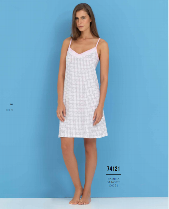 Camicia da notte LINCLALOR, un prodotto di alta qualità tessuto cotone puro e molto pregiato, fresco e leggerissimo, capo meraviglioso in tessuto ma anche sulla vestibilità che si adatta perfettamente al corpo