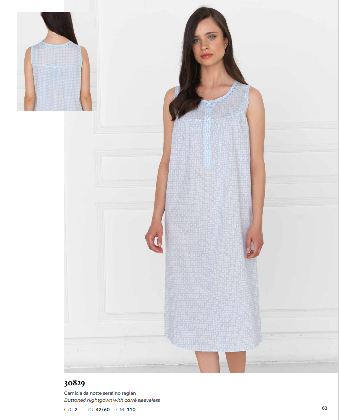 Camicia da notte LINCLALOR, il prodotto migliore del nostro store, tessuto 100% batista cotone jersey naturale, morbido ma soprattutto fresco, un capo speciale anche nelle forme e nei tagli costruiti alla perfezione, capo per chi vuole il massimo su tessuti e vestibilità