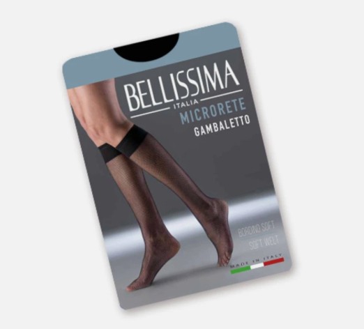 Gambaletto BELLISSIMA in microrete con polsino, colore nudo. La taglia unica si adatta alla tua figura, garantendo il massimo comfort in ogni occasione. Composizione: 82% Poliammide - 18% Elastan